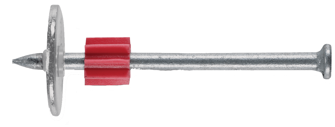 Part Number POWRAW50114, .300" Head Drive Pin w/ 1" Washer 2 1/4" On